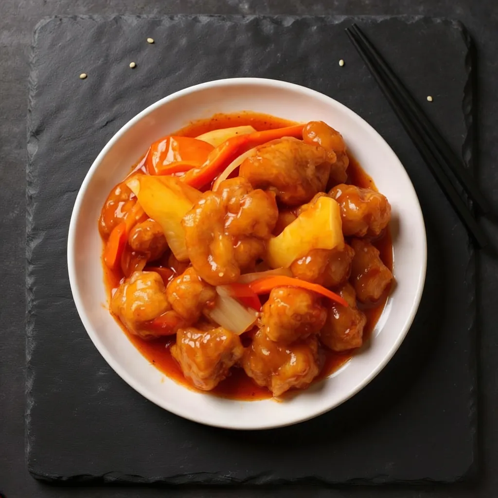 Sweet & Sour Chicken 咕嚕雞飯